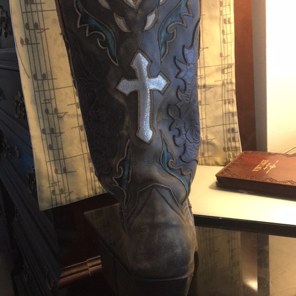 DAN POST Anthem Boots - COWBOY- Excellent Condition. RARE FIND - Picture 6 of 6